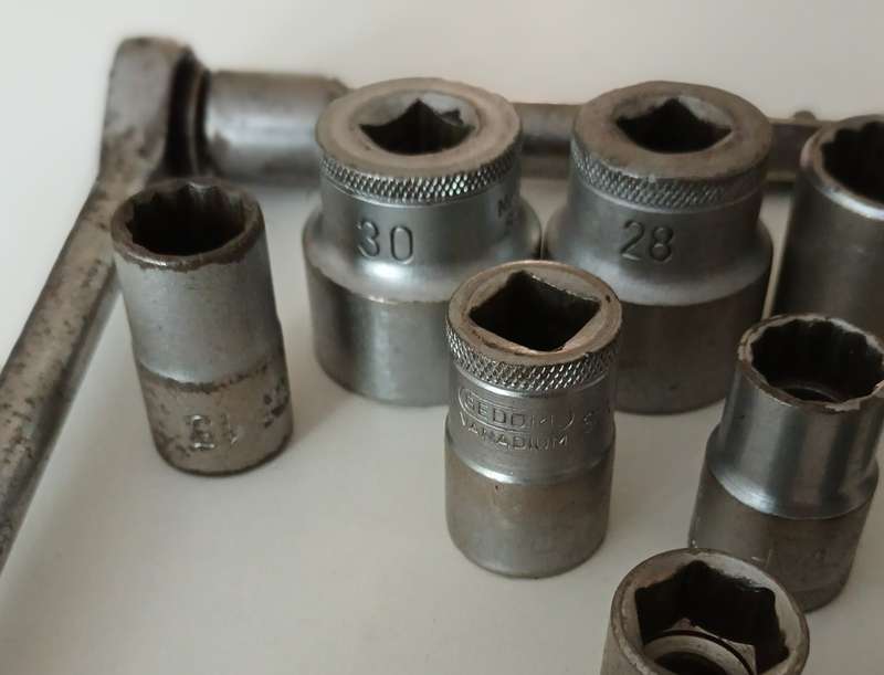 Ratchet with Sockets.