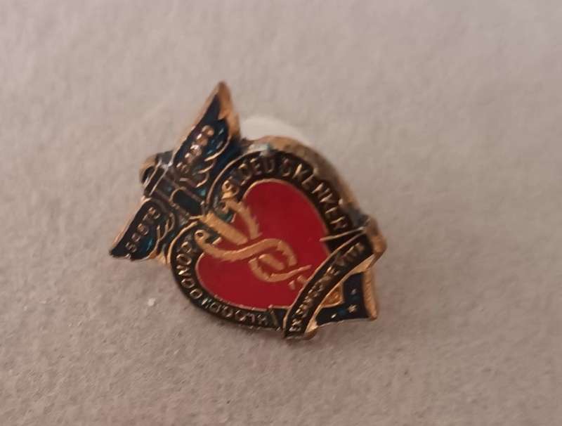 Vintage Blood Donor Badge