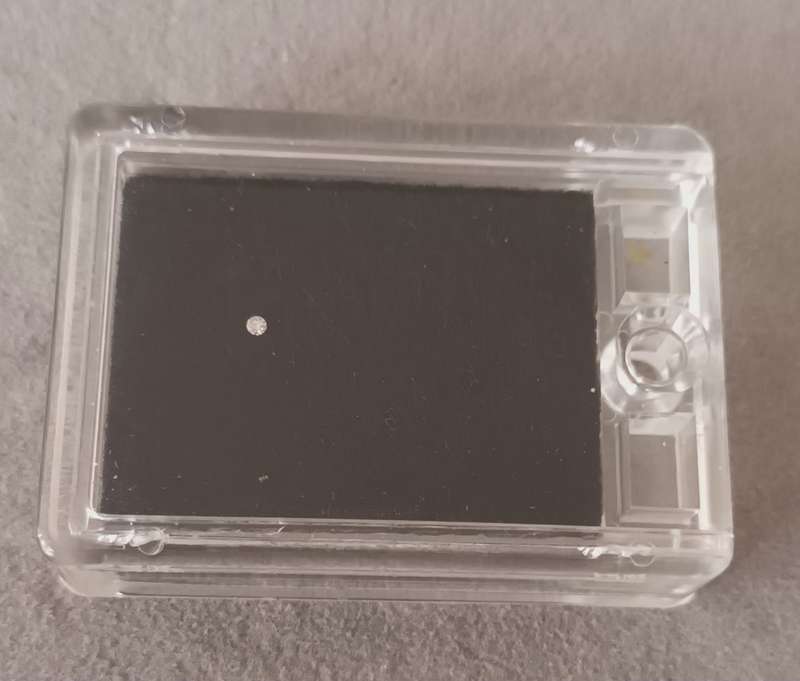 Certified Brilliant Cut Natural Loose Diamond weighing between 0.015ct and 0.025ct.