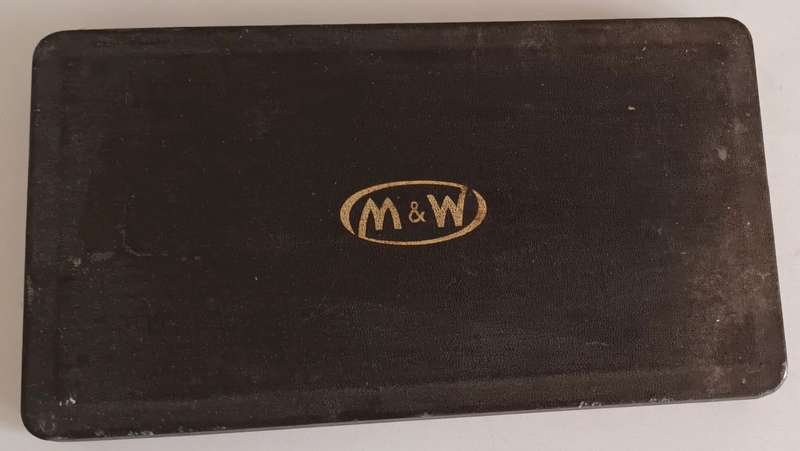 Vintage 3-4" Micrometre - Moore & Wright. Made in Sheffield England. Model 966.