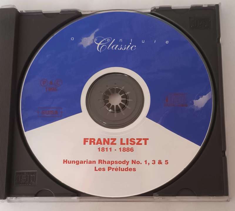 FRANZ LISZT CD.