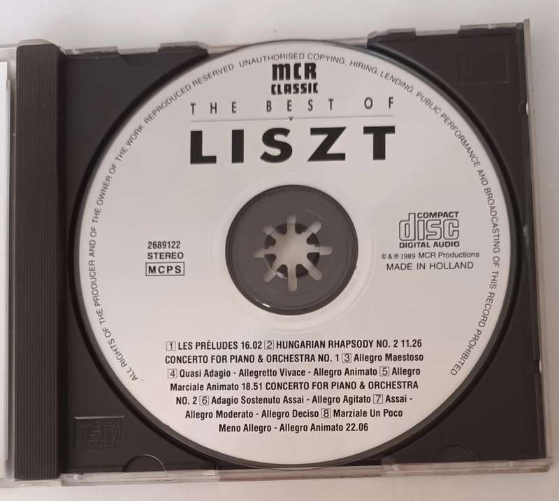 The Best of LISZT CD.