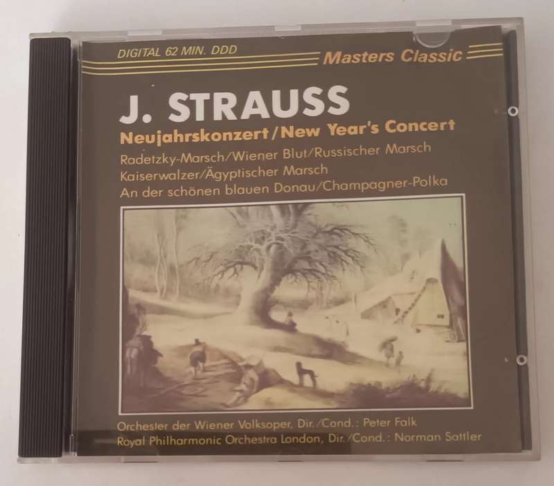 JOHANN STRAUSS - NEW YEAR'S CONCERT CD.