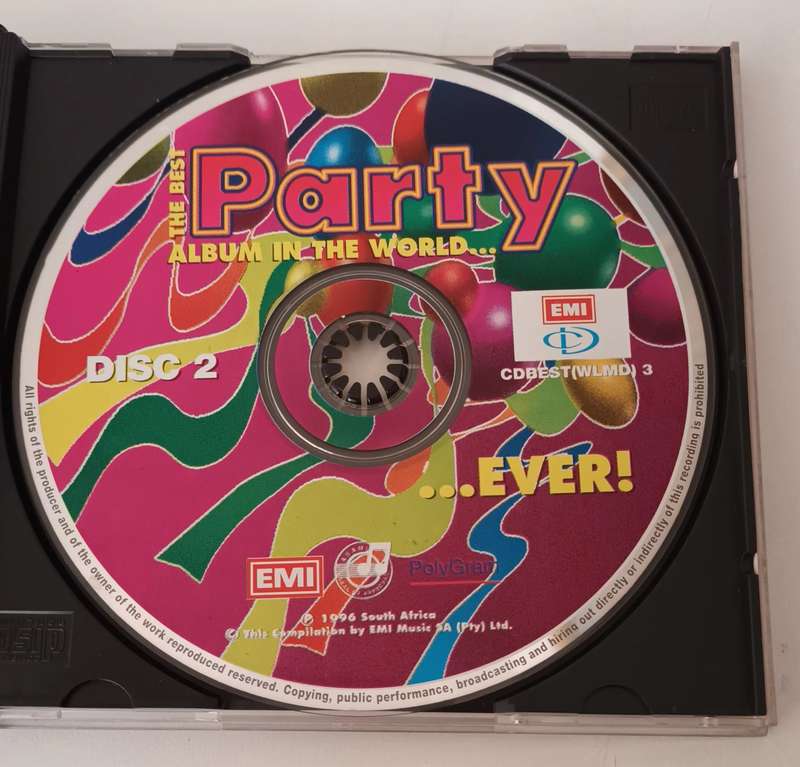 THE BEST PARTY ALBUM IN THEWORLD EVER CD. 2 DISCS
