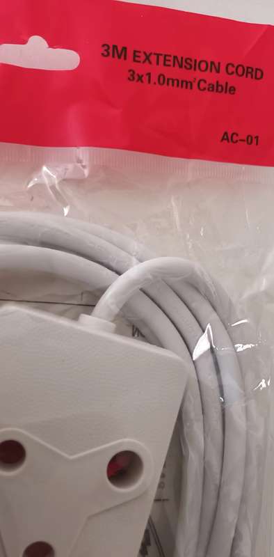 3M Extension Cord. New.