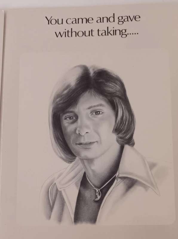 6x Vintage Celebrity Series Cards. Artwork by Diana Robbins. Printed in USA. Different Celebrities.