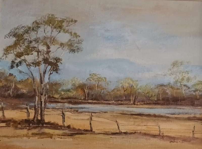 Original Oil on Canvas Painting by Robert Ottens.