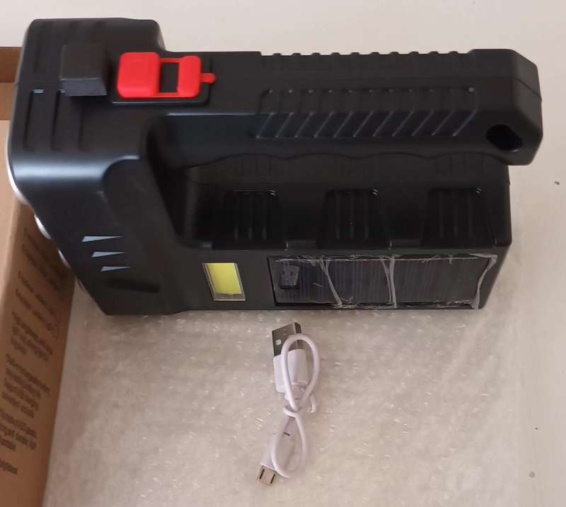 Multi-Functional Solar Lantern. Built in battery. USB Charging. New.