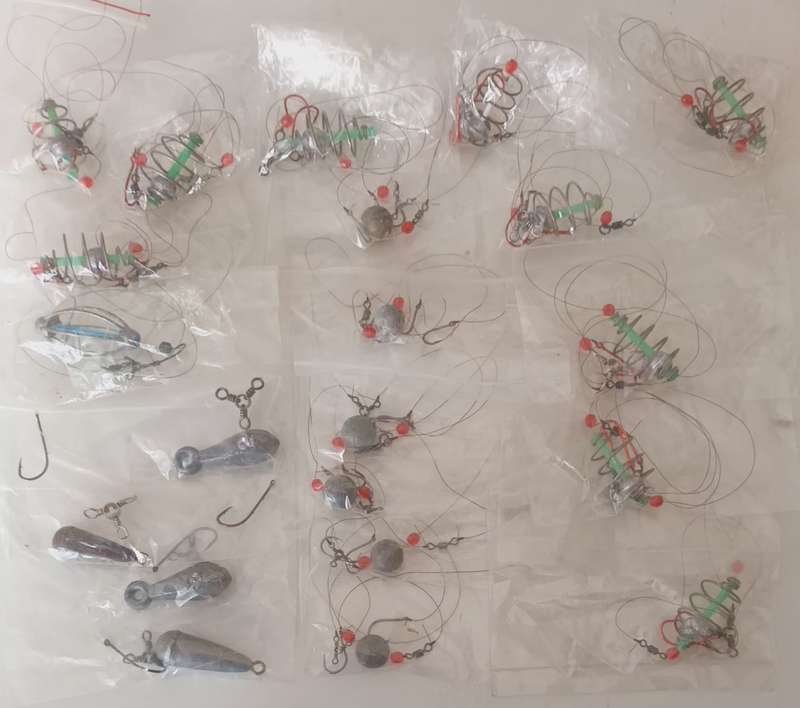 Master Box Fishing Tackle Box. Fully stocked with more than 100 items.