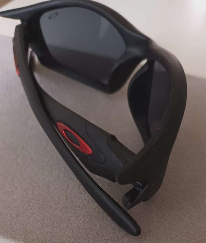 OAKLEY STRAIGHT JACKET MEN'S WRAP SUNGLASSES. MADE IN USA.
