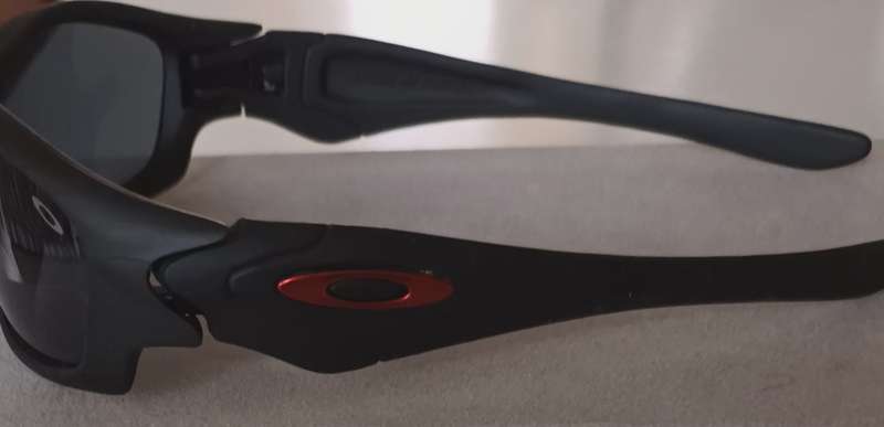 OAKLEY STRAIGHT JACKET MEN'S WRAP SUNGLASSES. MADE IN USA.