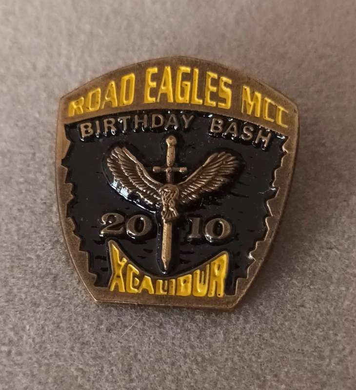 ROAD EAGLES MCC BIRTHDAY BASH 2010 BADGE