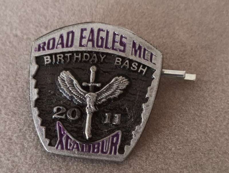 ROAD EAGLES MCC BIRTHDAY BASH 2011 BADGE