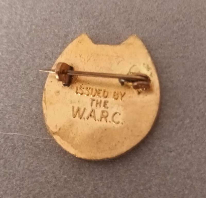 1963 LISENCED TRAINER BADGE