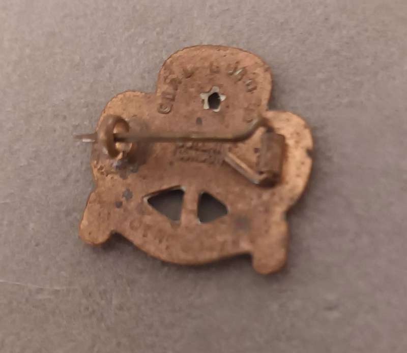 *Scares* 1950's Britain UK Girl Guides Organization Badge