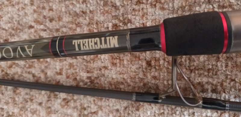 MITCHELL AVOCARP 10FT. FISHING ROD. LIKE NEW.