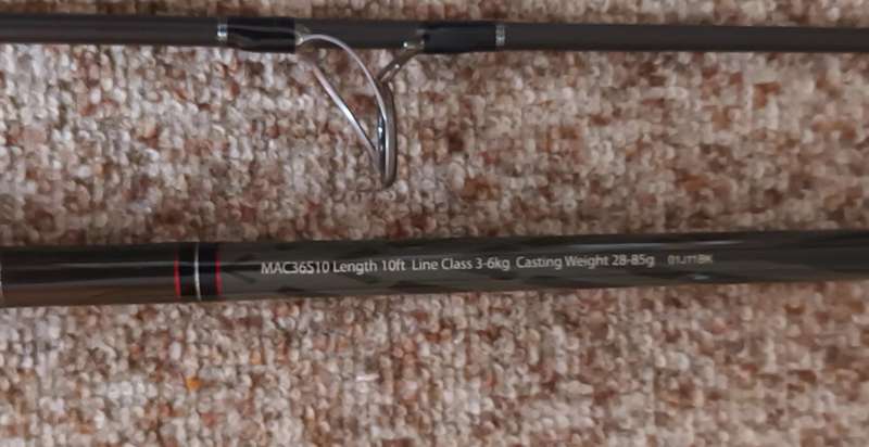 MITCHELL AVOCARP 10FT. FISHING ROD. LIKE NEW.