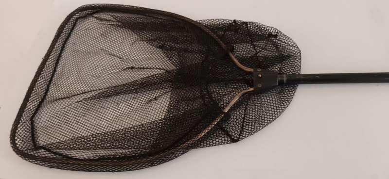 Fishing landing Net. Patched up. Still Useable. 1.26m.