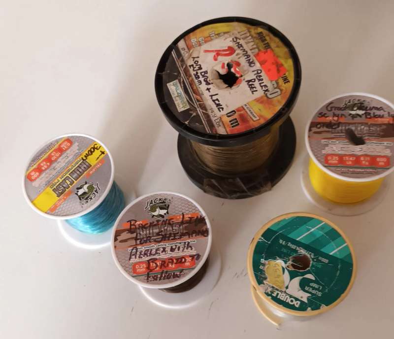 Lot of Fishing Line.