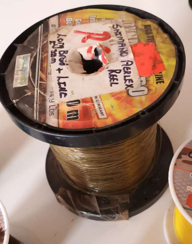 Lot of Fishing Line.