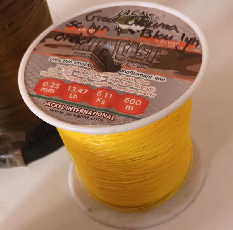 Lot of Fishing Line.
