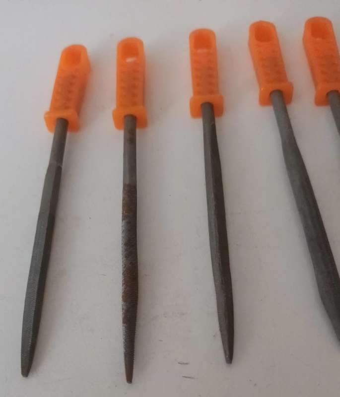 5 Piece Needle Files.