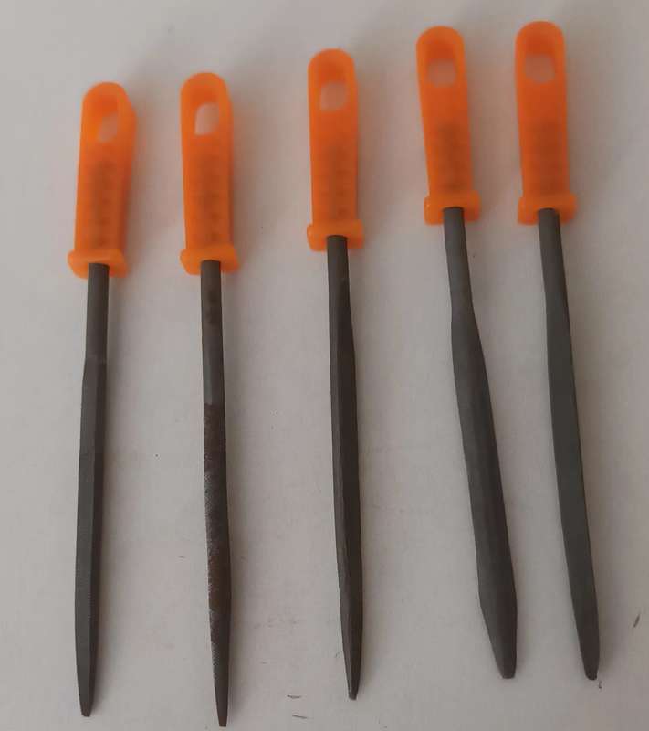 5 Piece Needle Files.