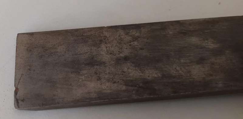 MARPLES & SONS CAST STEEL WOOD CHISEL. SWISS Made. Length 27cm. Width 37mm.