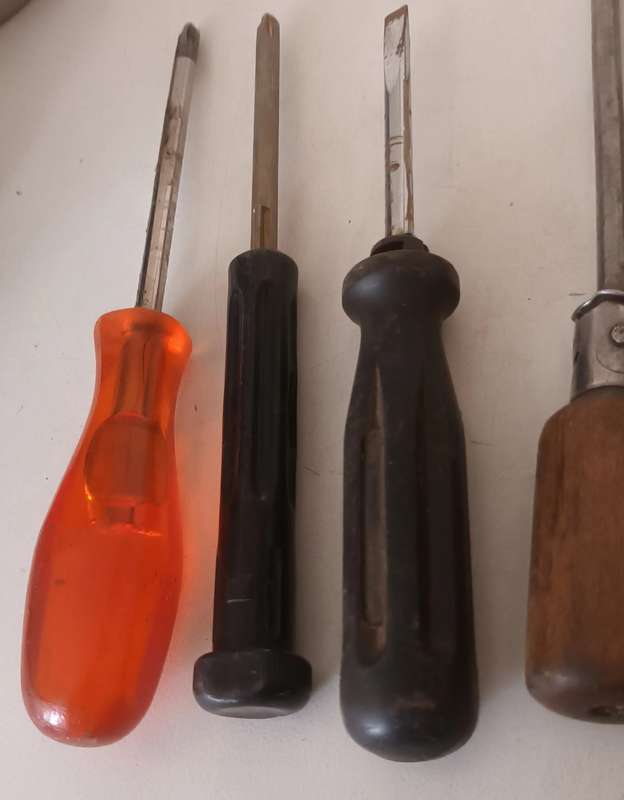 Lot of Screwdrivers.