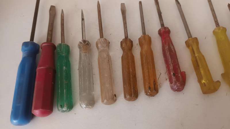 Lot of Small Screwdrivers.