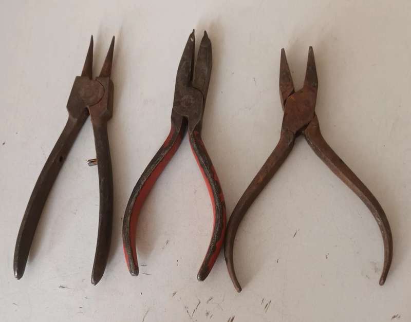 3x Vintage Pliers.
