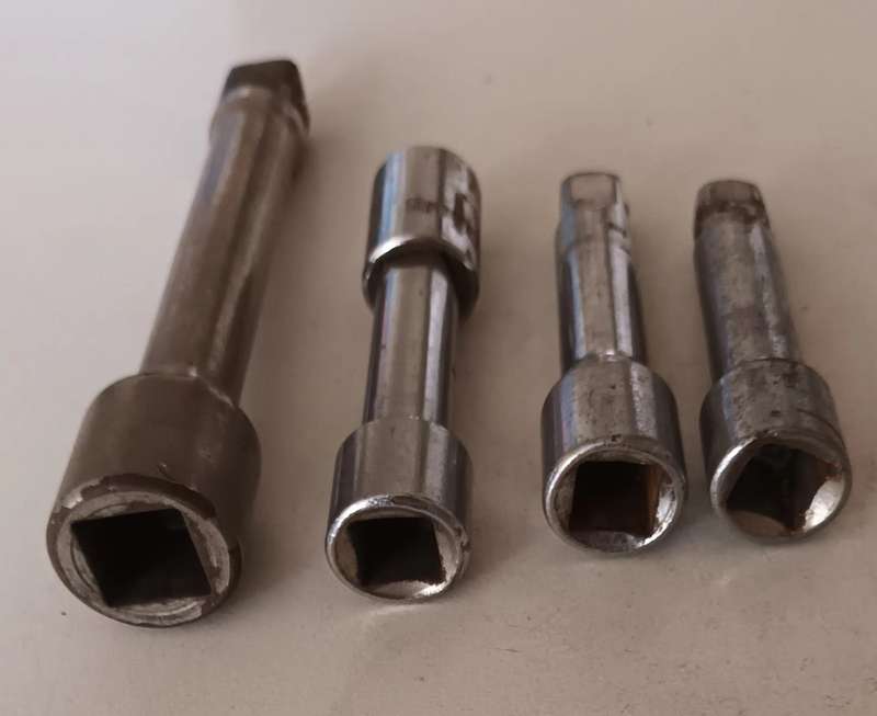 Socket extenders. Small.