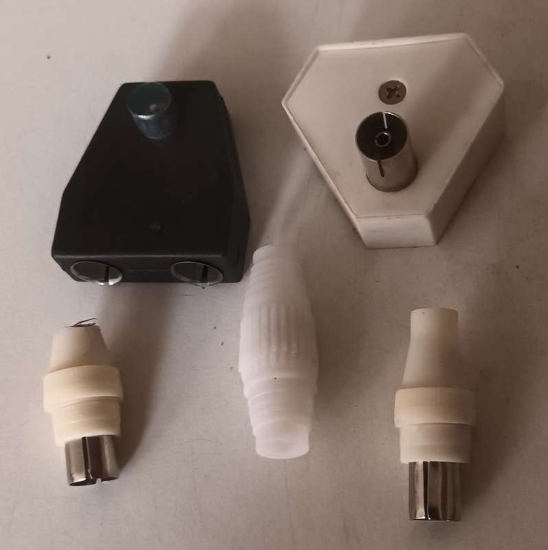 TV Antenna Plugs.