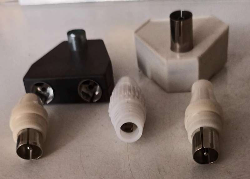 TV Antenna Plugs.