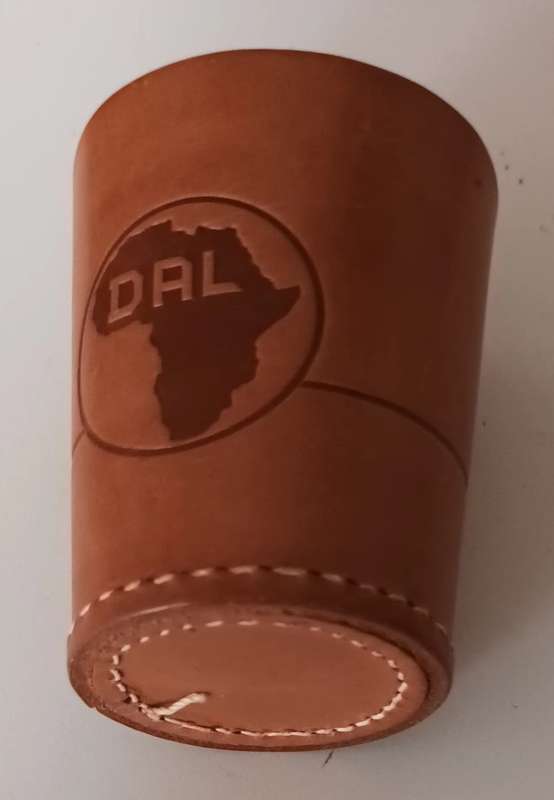 Genuine Leather Cup. New.