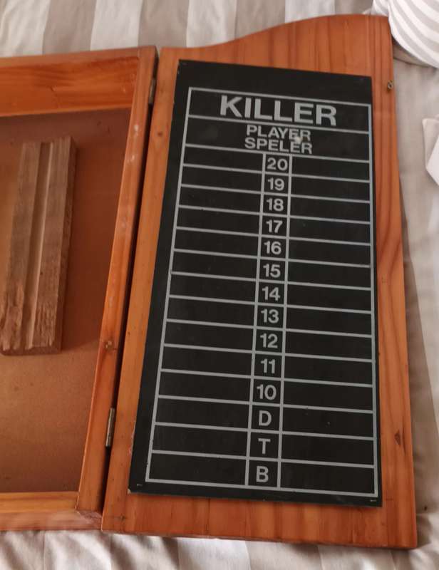 Dart Board Cupboard