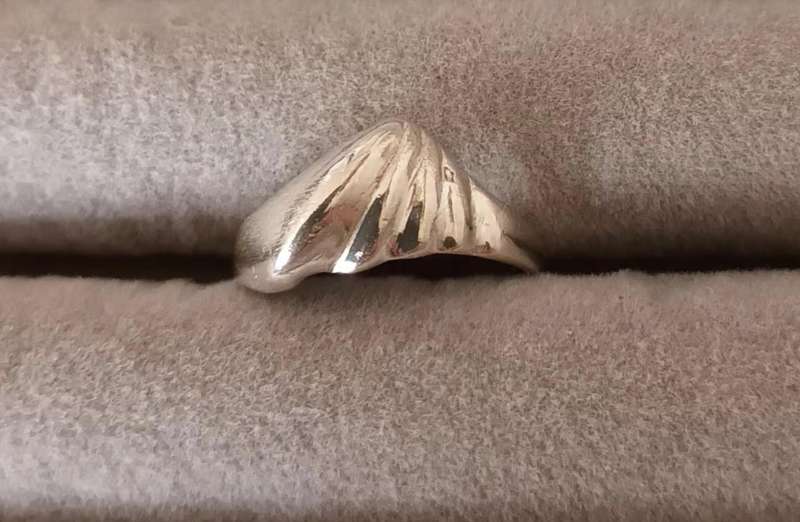 Sterling Silver Ring. Size M 1/2.