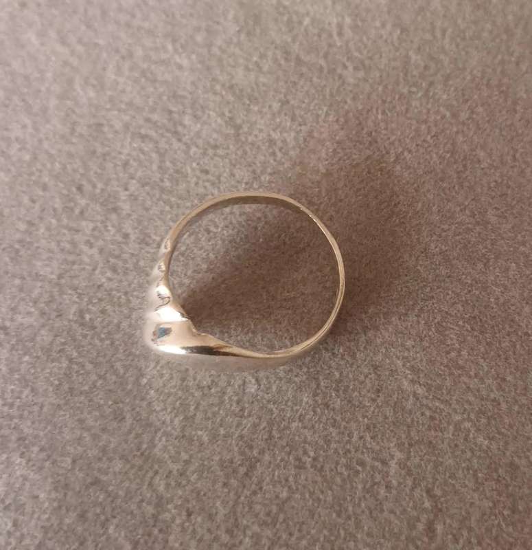 Unique Design Sterling Silver Ring.