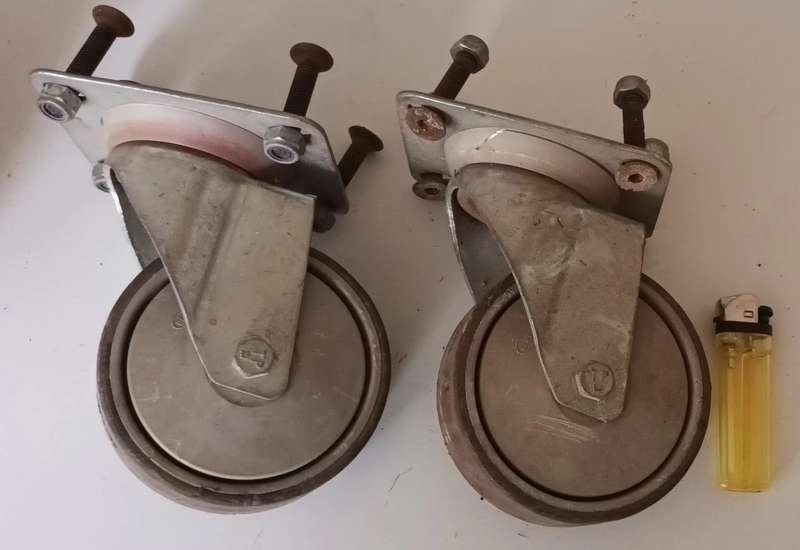 PPI Swivel Caster Wheels x2.