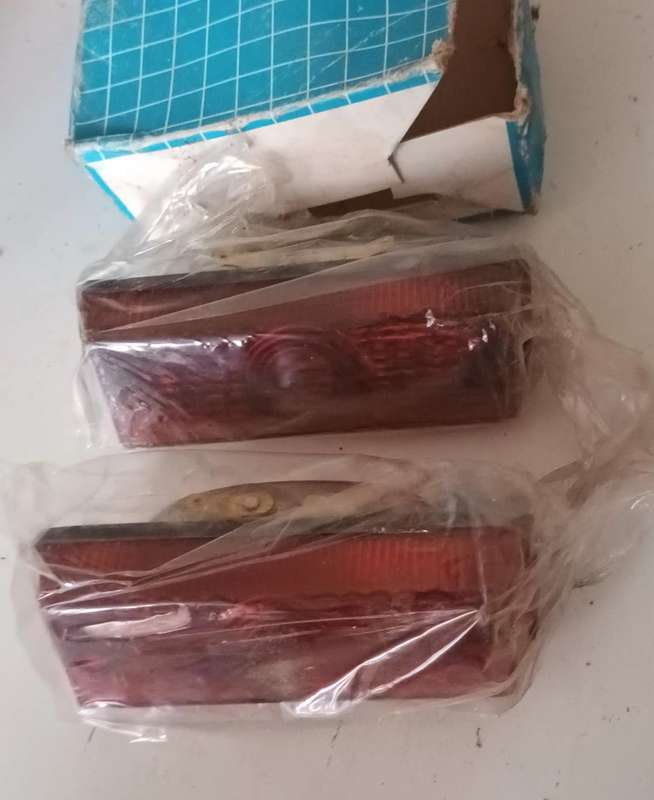 Vintage Car Taillights x2. New.