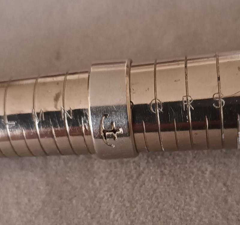Stainless Steel Ring. Size P/7.5. (17.9mm)