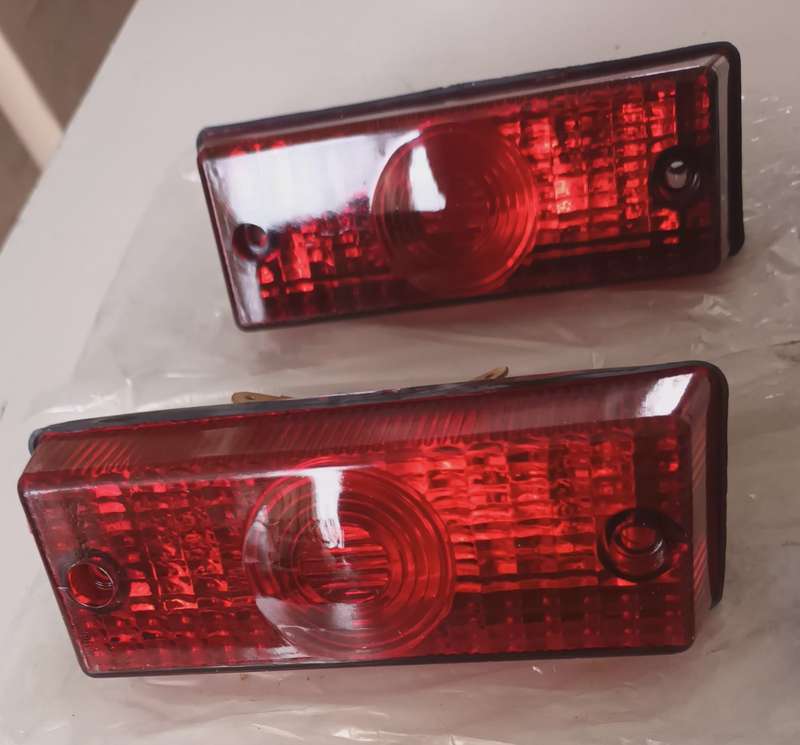 Vintage Car Taillights x2. New.