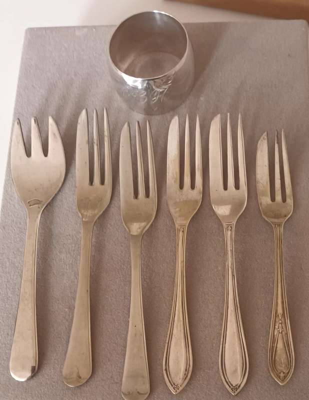 Vintage EPNS and Silver plated items.