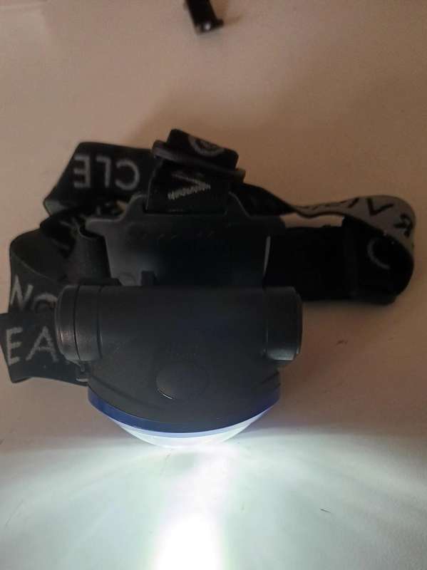 Headlamp. Ideal for night time fishing.