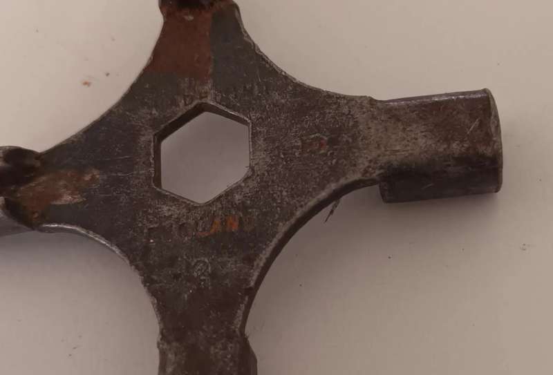 Vintage Spoke Spanner. Made in England.
