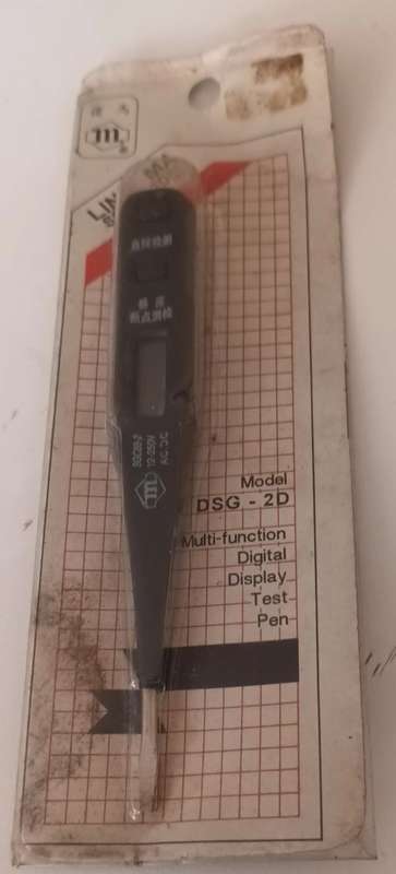Multi-Function Digital Display Test Pen. Sealed.