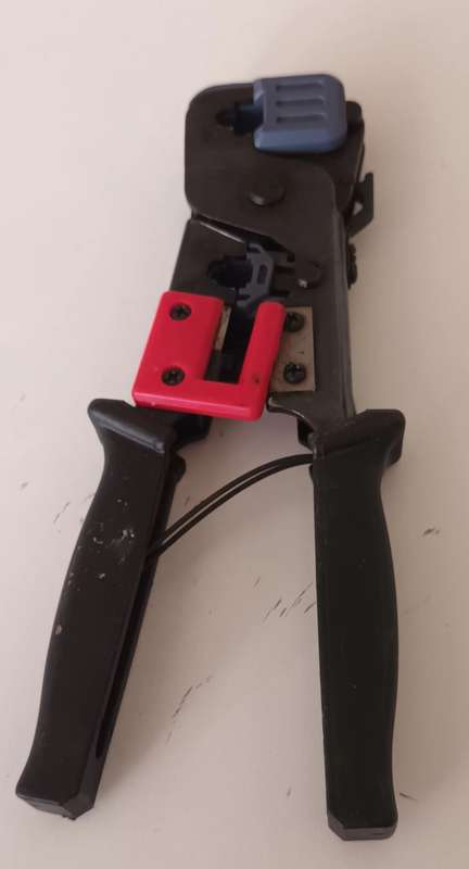 Crimping Tool for Network Cables.