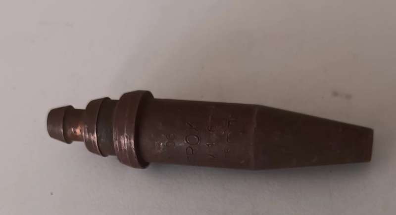 AFROX 12" 75mm Cutting Nozzle - LPG Cutting. Copper.