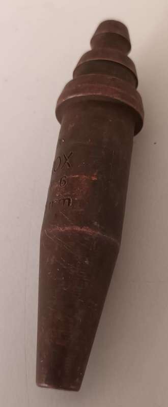 AFROX 12" 75mm Cutting Nozzle - LPG Cutting. Copper.