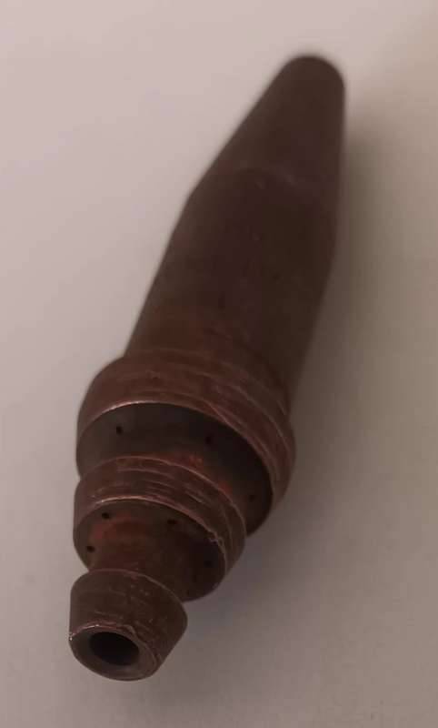 AFROX 12" 75mm Cutting Nozzle - LPG Cutting. Copper.